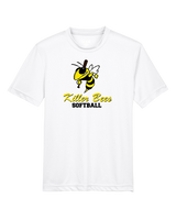 Killer Bees Softball Shadow - Youth Performance Shirt