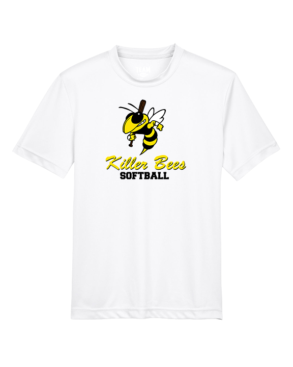 Killer Bees Softball Shadow - Youth Performance Shirt