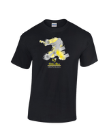 Killer Bees Softball Swing - Cotton T-Shirt
