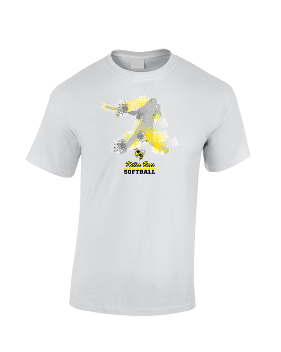 Killer Bees Softball Swing - Cotton T-Shirt