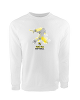 Killer Bees Softball Swing - Crewneck Sweatshirt