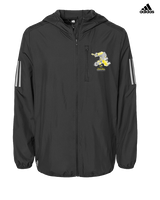 Killer Bees Softball Swing - Mens Adidas Full Zip Jacket