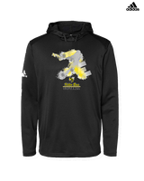 Killer Bees Softball Swing - Mens Adidas Hoodie