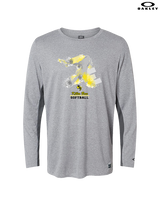 Killer Bees Softball Swing - Mens Oakley Longsleeve