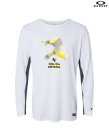 Killer Bees Softball Swing - Mens Oakley Longsleeve