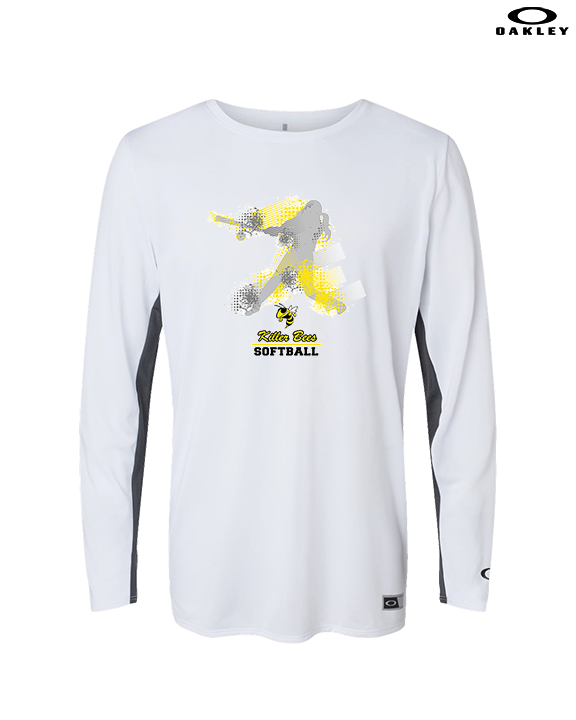 Killer Bees Softball Swing - Mens Oakley Longsleeve