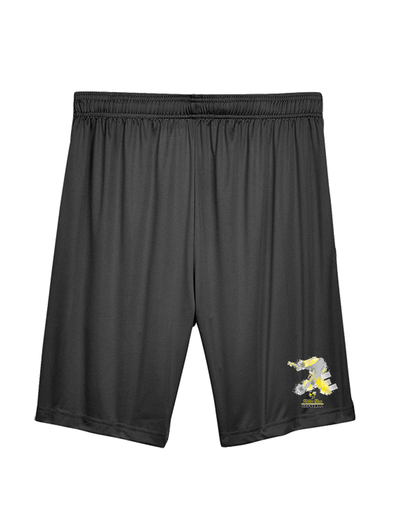Killer Bees Softball Swing - Mens Training Shorts with Pockets
