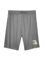 Killer Bees Softball Swing - Mens Training Shorts with Pockets