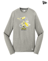 Killer Bees Softball Swing - New Era Performance Long Sleeve