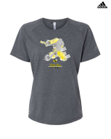 Killer Bees Softball Swing - Womens Adidas Performance Shirt