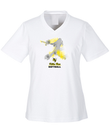Killer Bees Softball Swing - Womens Performance Shirt
