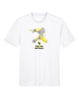 Killer Bees Softball Swing - Youth Performance Shirt