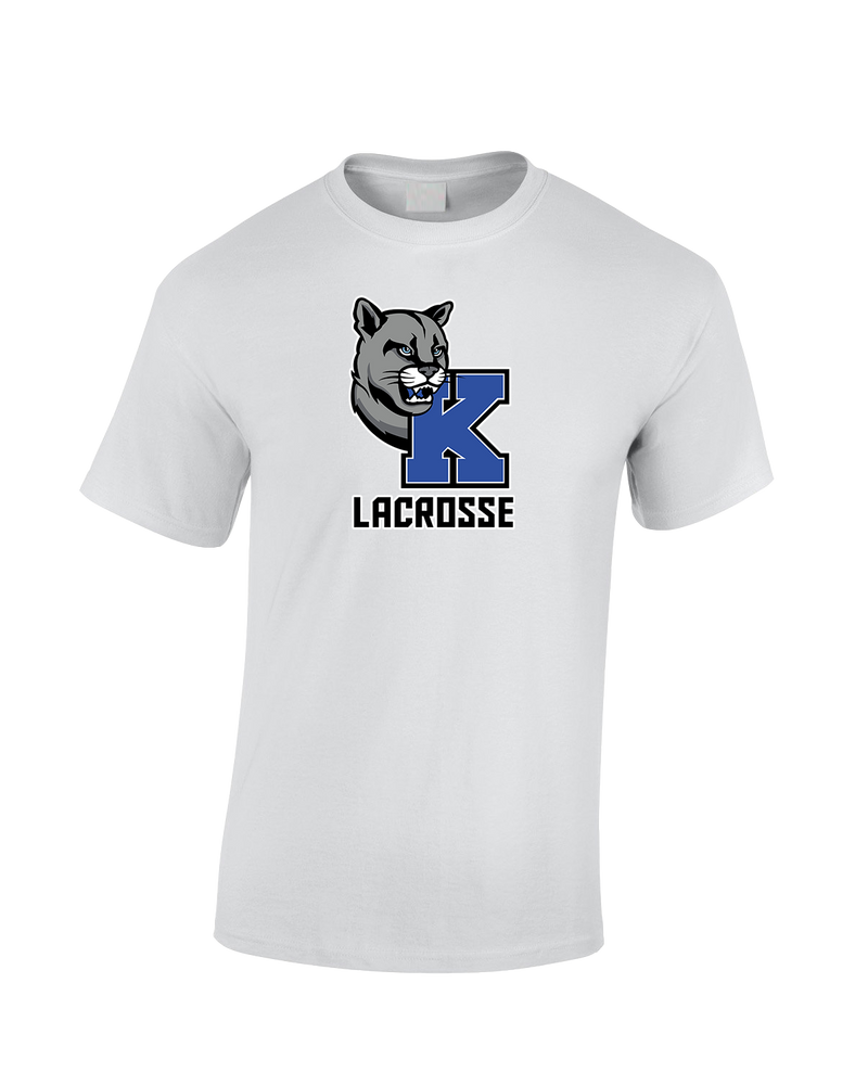 Kittatinny Youth Lacrosse K Logo - Cotton T-Shirt