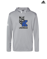 Kittatinny Youth Lacrosse K Logo - Adidas Men's Hooded Sweatshirt