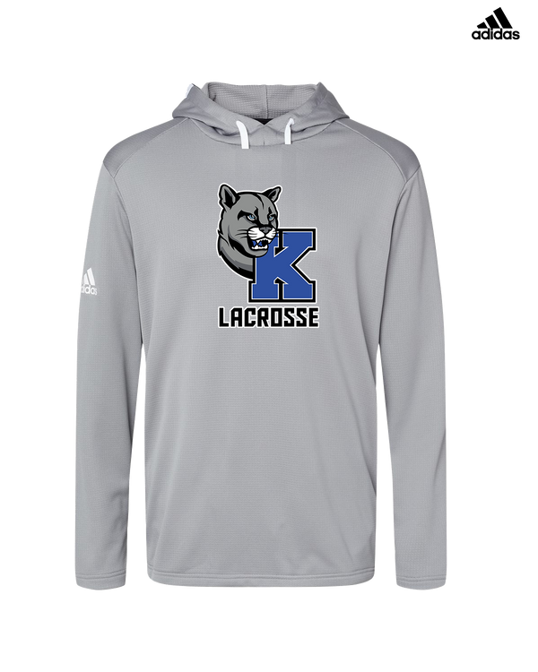 Kittatinny Youth Lacrosse K Logo - Adidas Men's Hooded Sweatshirt