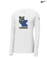 Kittatinny Youth Lacrosse K Logo - Nike Dri-Fit Poly Long Sleeve