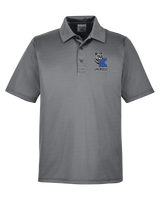 Kittatinny Youth Lacrosse K Logo - Men's Polo
