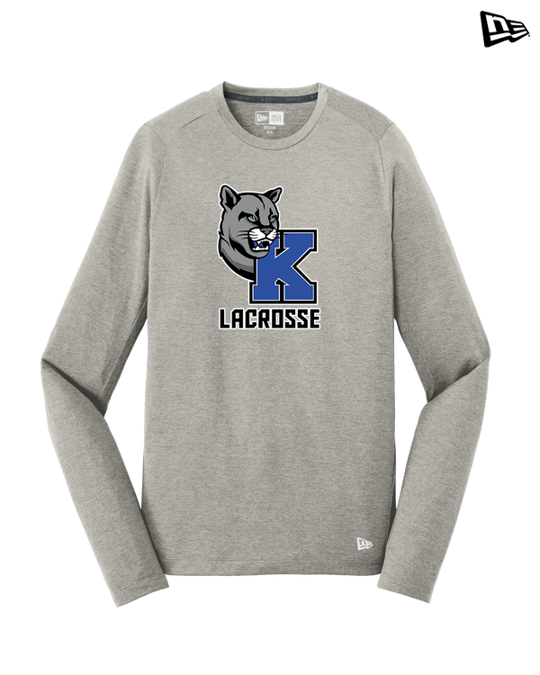 Kittatinny Youth Lacrosse K Logo - New Era Long Sleeve Crew