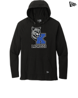 Kittatinny Youth Lacrosse K Logo - New Era Tri Blend Hoodie