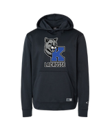 Kittatinny Youth Lacrosse K Logo - Oakley Hydrolix Hooded Sweatshirt