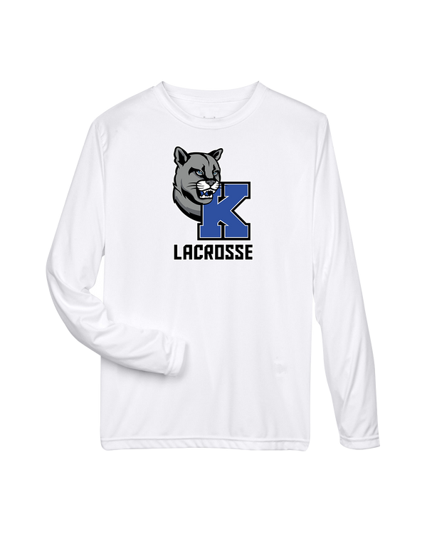 Kittatinny Youth Lacrosse K Logo - Performance Long Sleeve