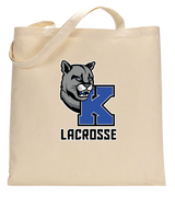 Kittatinny Youth Lacrosse K Logo - Tote Bag