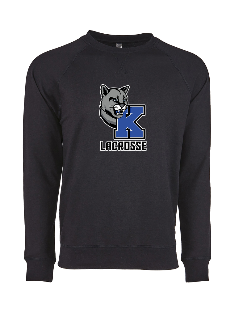 Kittatinny Youth Lacrosse K Logo - Crewneck Sweatshirt