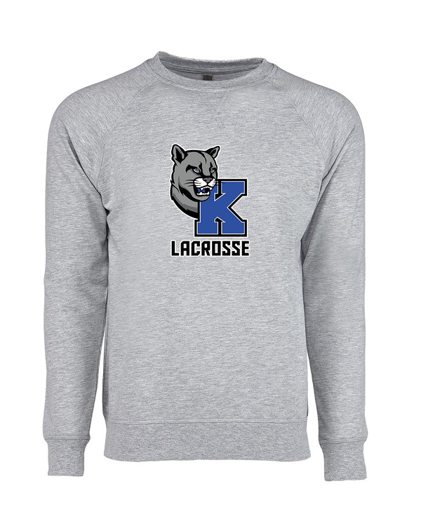 Kittatinny Youth Lacrosse K Logo - Crewneck Sweatshirt