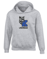 Kittatinny Youth Lacrosse K Logo - Cotton Hoodie