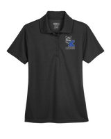 Kittatinny Youth Lacrosse K Logo - Womens Polo