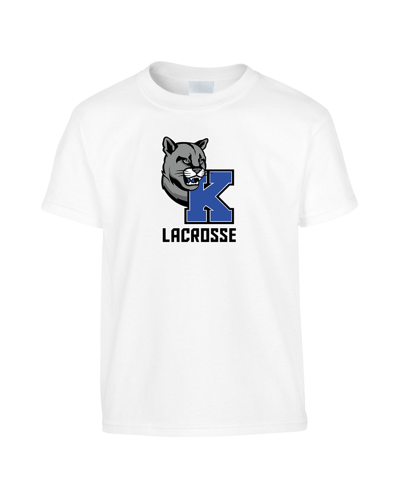 Kittatinny Youth Lacrosse K Logo - Youth T-Shirt