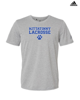 Kittatinny Youth Lacrosse Paw Logo - Adidas Men's Performance Shirt