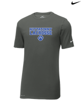 Kittatinny Youth Lacrosse Paw Logo - Nike Cotton Poly Dri-Fit