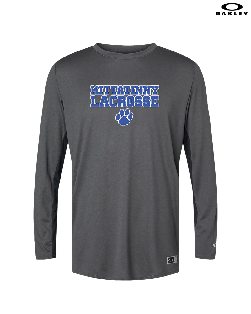 Kittatinny Youth Lacrosse Paw Logo - Oakley Hydrolix Long Sleeve