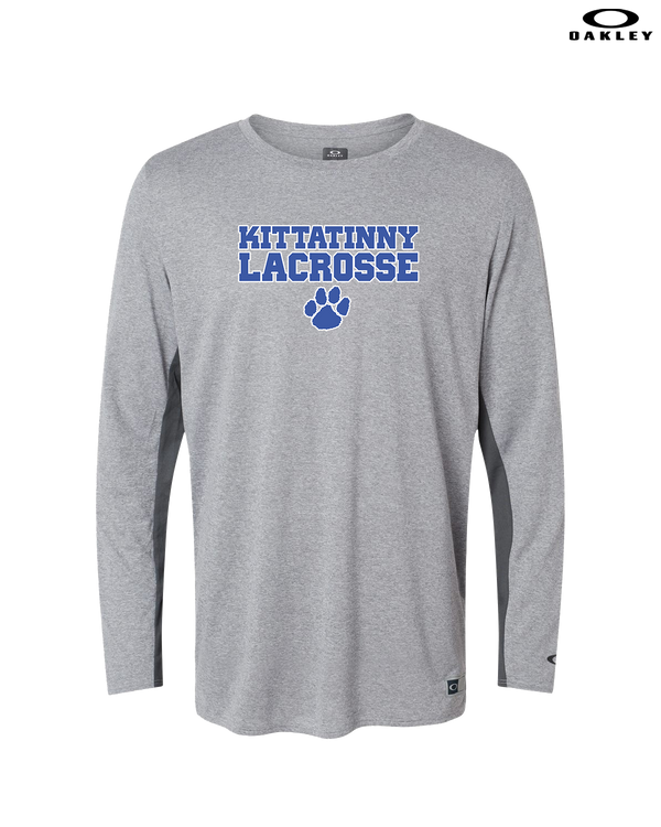 Kittatinny Youth Lacrosse Paw Logo - Oakley Hydrolix Long Sleeve