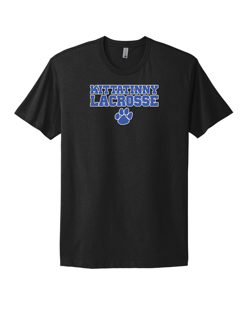 Kittatinny Youth Lacrosse Paw Logo - Select Cotton T-Shirt