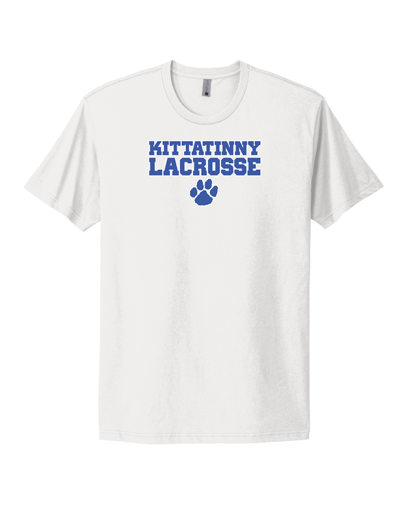 Kittatinny Youth Lacrosse Paw Logo - Select Cotton T-Shirt