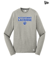 Kittatinny Youth Lacrosse Paw Logo - New Era Long Sleeve Crew