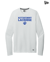 Kittatinny Youth Lacrosse Paw Logo - New Era Long Sleeve Crew