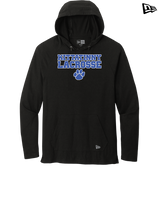 Kittatinny Youth Lacrosse Paw Logo - New Era Tri Blend Hoodie