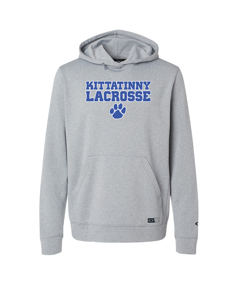 Kittatinny Youth Lacrosse Paw Logo - Oakley Hydrolix Hooded Sweatshirt