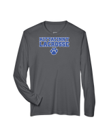 Kittatinny Youth Lacrosse Paw Logo - Performance Long Sleeve