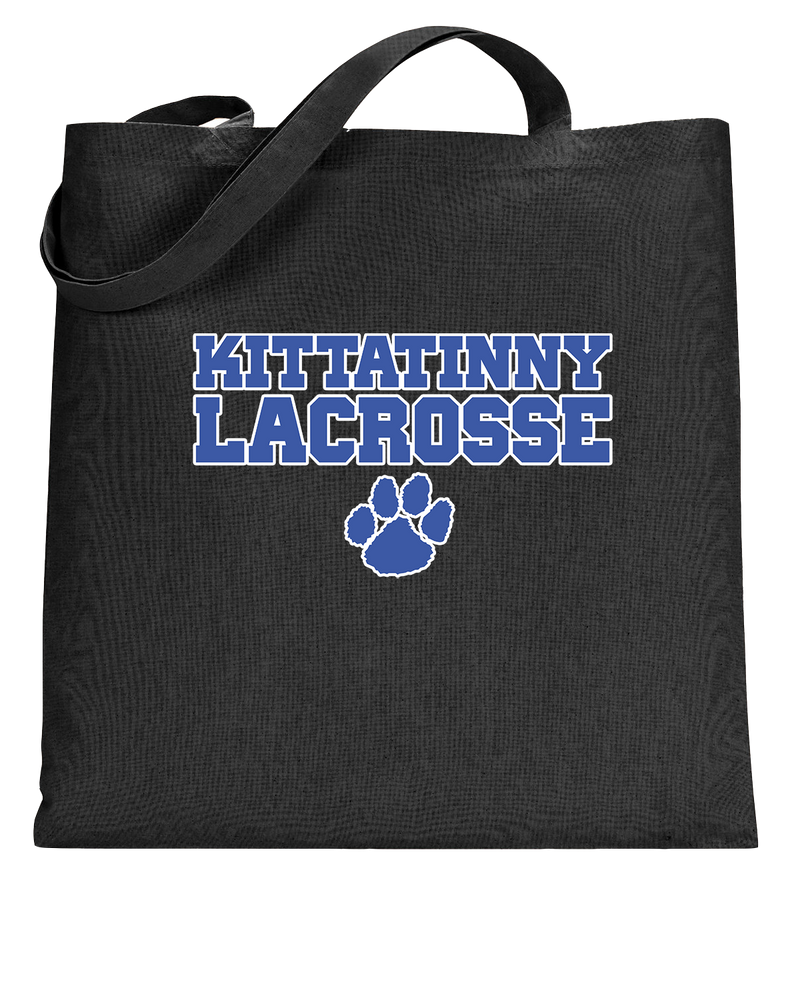 Kittatinny Youth Lacrosse Paw Logo - Tote Bag