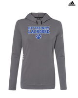 Kittatinny Youth Lacrosse Paw Logo - Adidas Women's Lightweight Hooded Sweatshirt