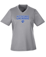 Kittatinny Youth Lacrosse Paw Logo - Womens Performance Shirt