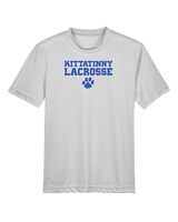 Kittatinny Youth Lacrosse Paw Logo - Youth Performance T-Shirt