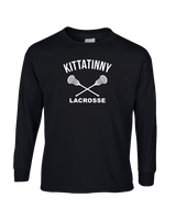 Kittatinny Youth Lacrosse Additional Logo - Cotton Longsleeve