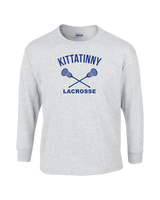 Kittatinny Youth Lacrosse Additional Logo - Cotton Longsleeve