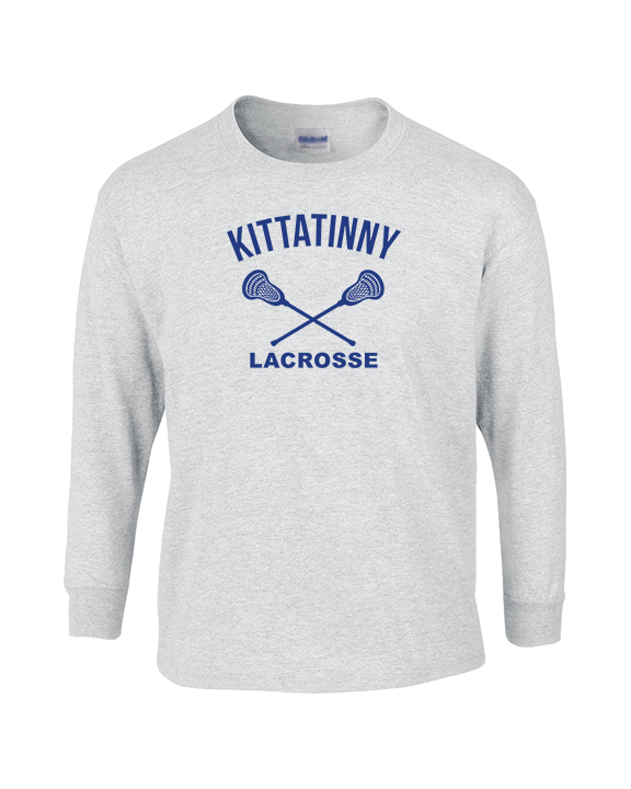 Kittatinny Youth Lacrosse Additional Logo - Cotton Longsleeve