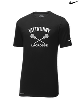 Kittatinny Youth Lacrosse Additional Logo - Mens Nike Cotton Poly Tee